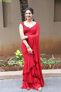 Ritika Nayak at Mirai Movie Success Meet, HD Gallery