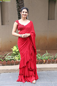 Ritika Nayak at Mirai Movie Success Meet, HD Gallery