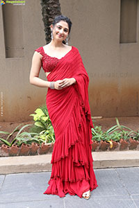 Ritika Nayak at Mirai Movie Success Meet, HD Gallery