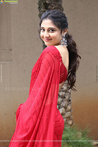Ritika Nayak at Mirai Movie Success Meet, HD Gallery