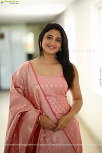 Ritika Nayak at Mirai Movie Interview, HD Gallery