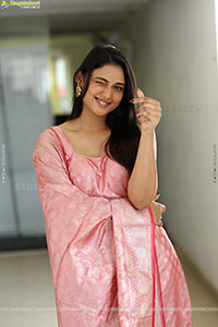 Ritika Nayak at Mirai Movie Interview, HD Gallery