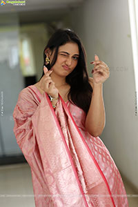 Ritika Nayak at Mirai Movie Interview, HD Gallery