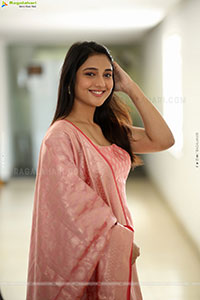 Ritika Nayak at Mirai Movie Interview, HD Gallery