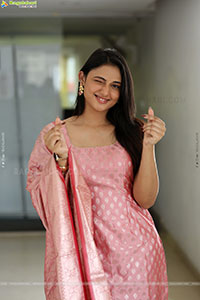 Ritika Nayak at Mirai Movie Interview, HD Gallery