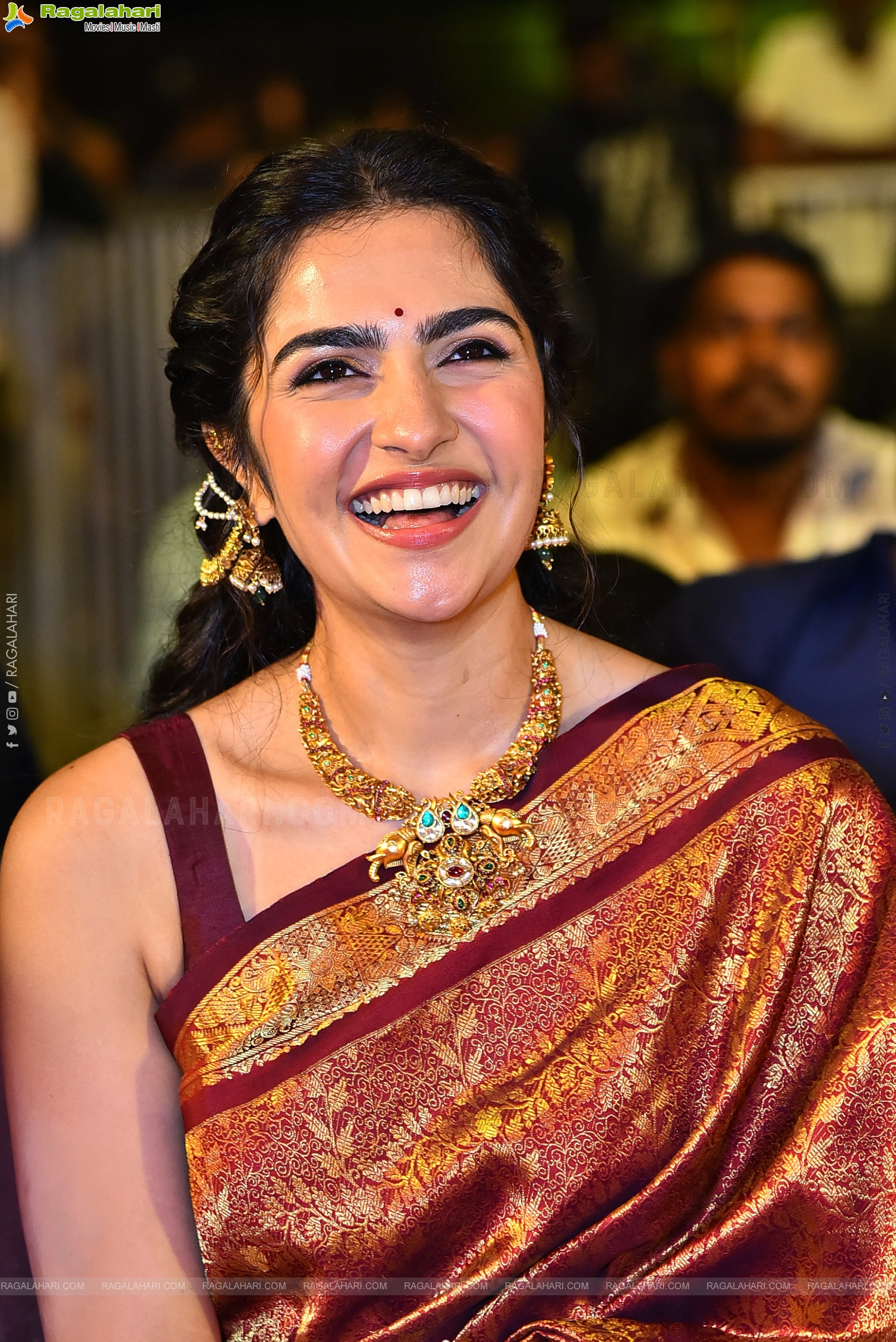 Rukmini Vasanth at Kantara Chapter 1 Pre Release Event, HD Gallery