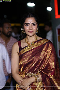 Rukmini Vasanth at Kantara Chapter 1 Pre Release Event