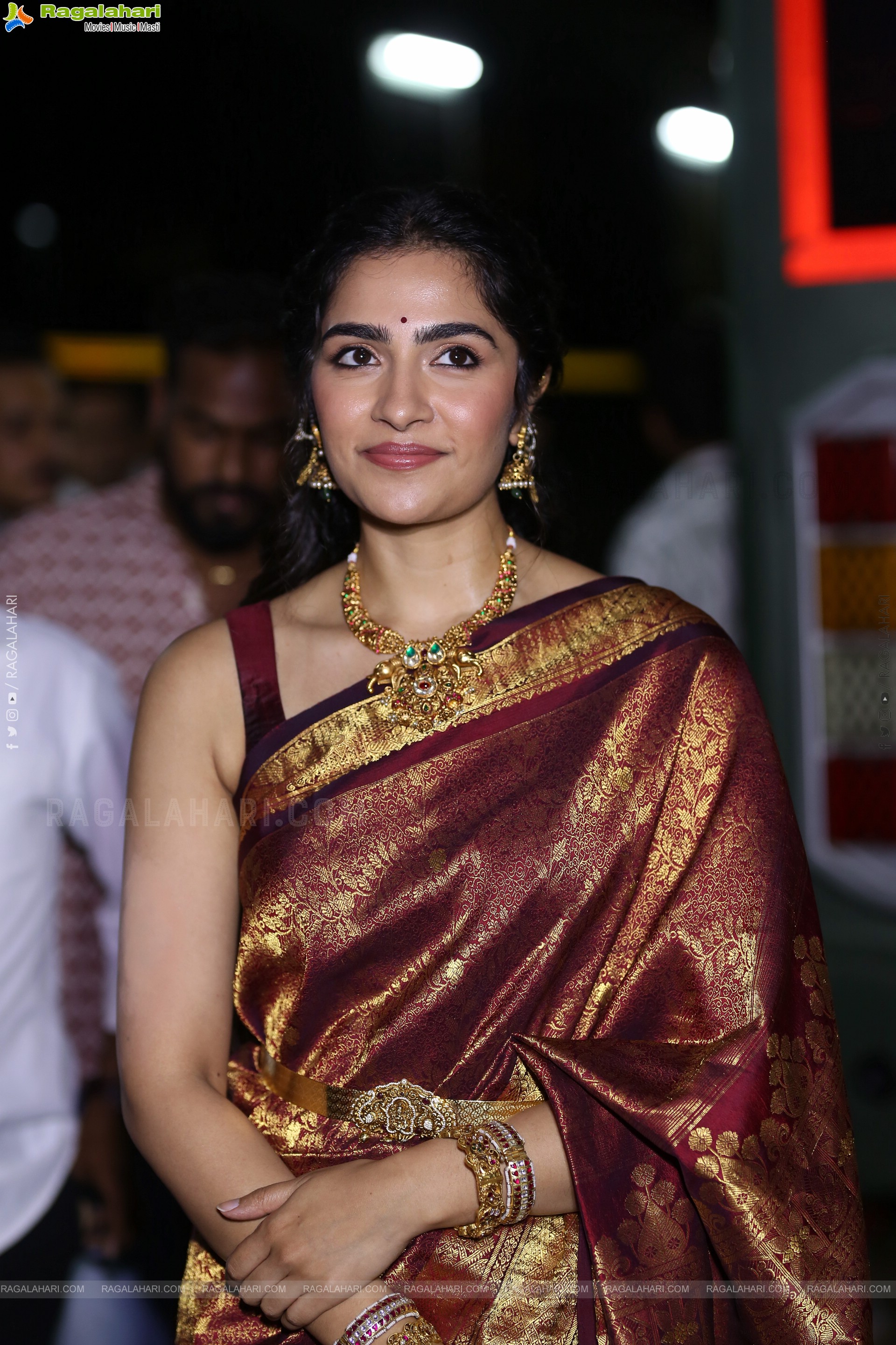 Rukmini Vasanth at Kantara Chapter 1 Pre Release Event, HD Gallery