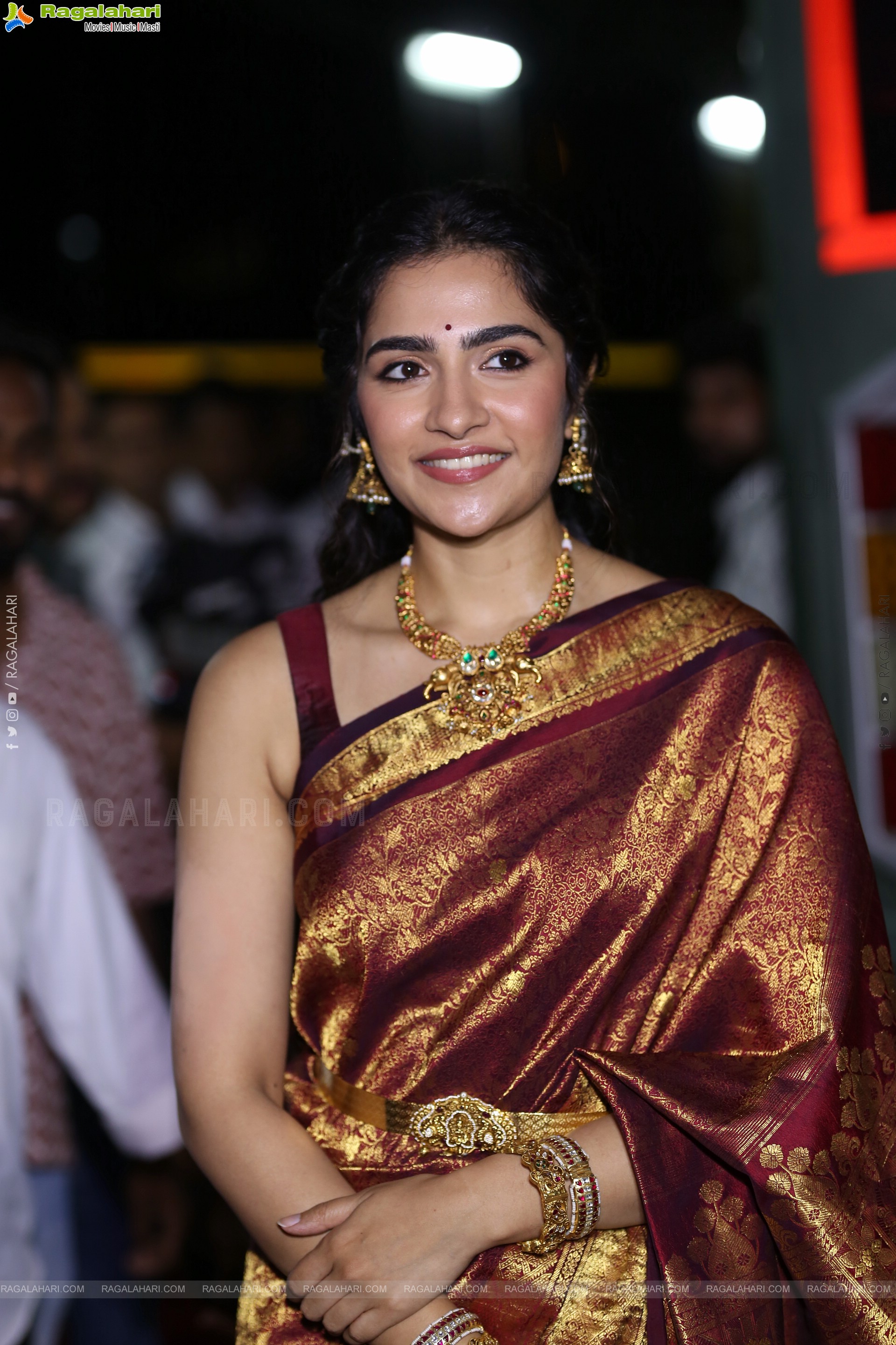 Rukmini Vasanth at Kantara Chapter 1 Pre Release Event, HD Gallery