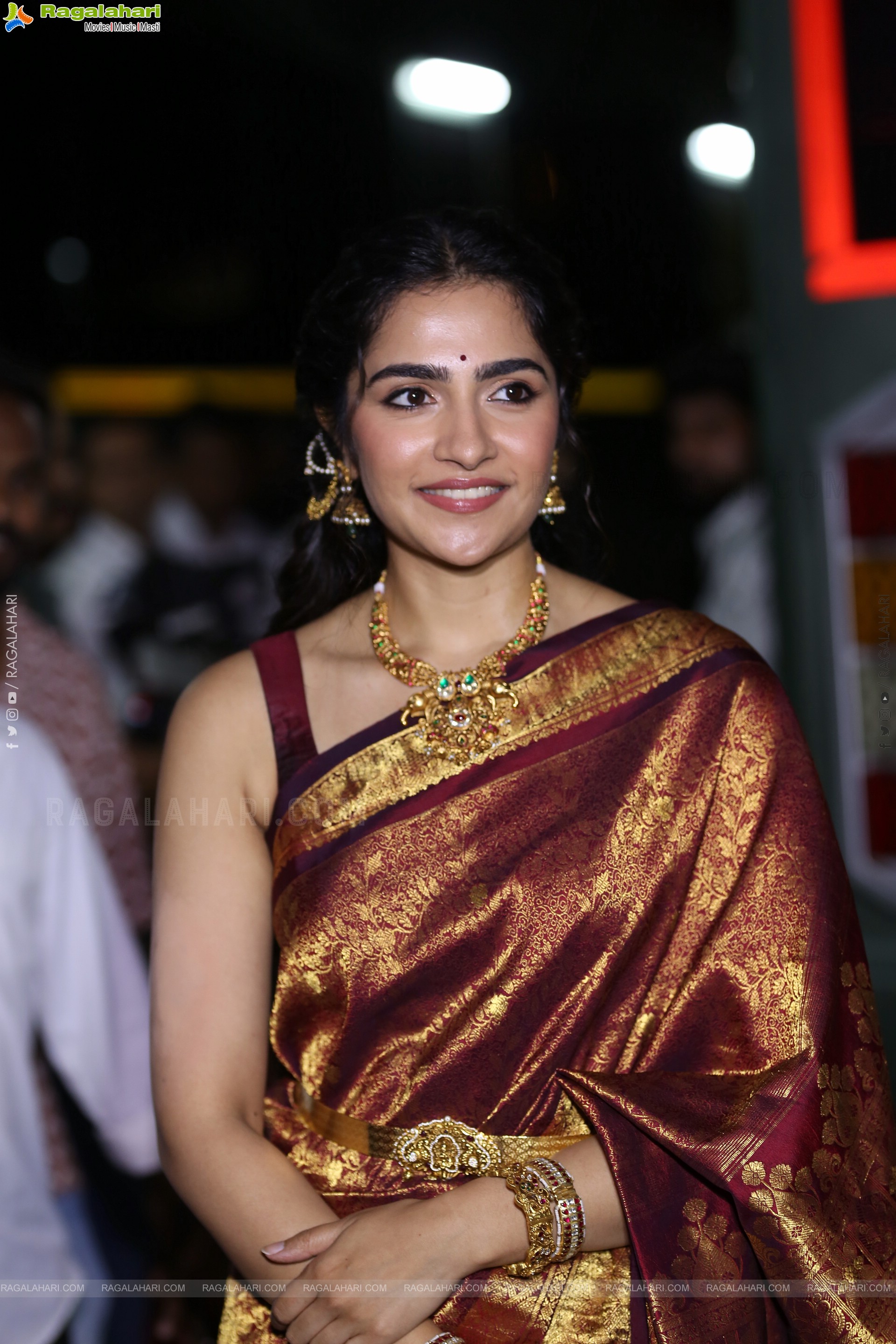Rukmini Vasanth at Kantara Chapter 1 Pre Release Event, HD Gallery