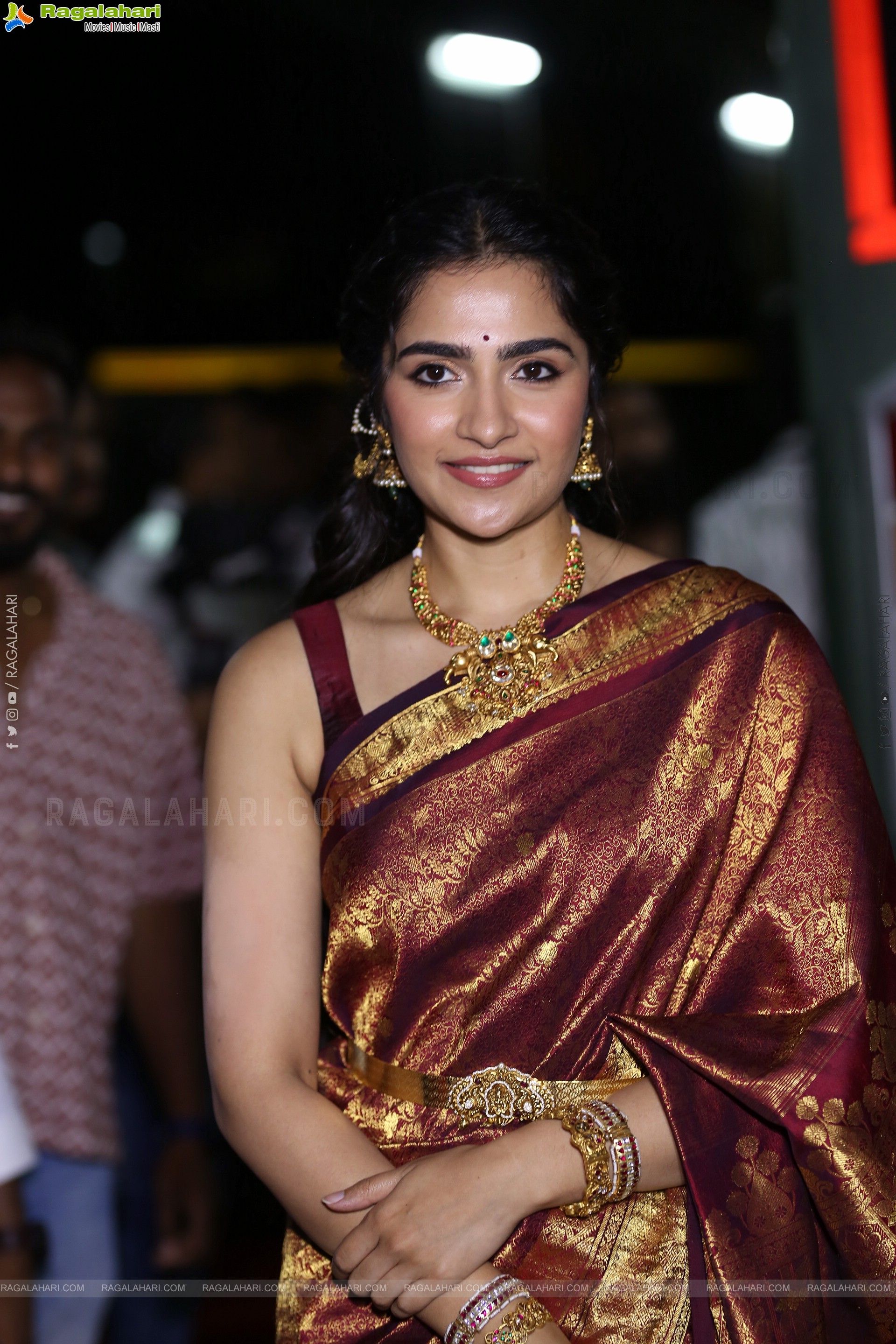 Rukmini Vasanth at Kantara Chapter 1 Pre Release Event, HD Gallery