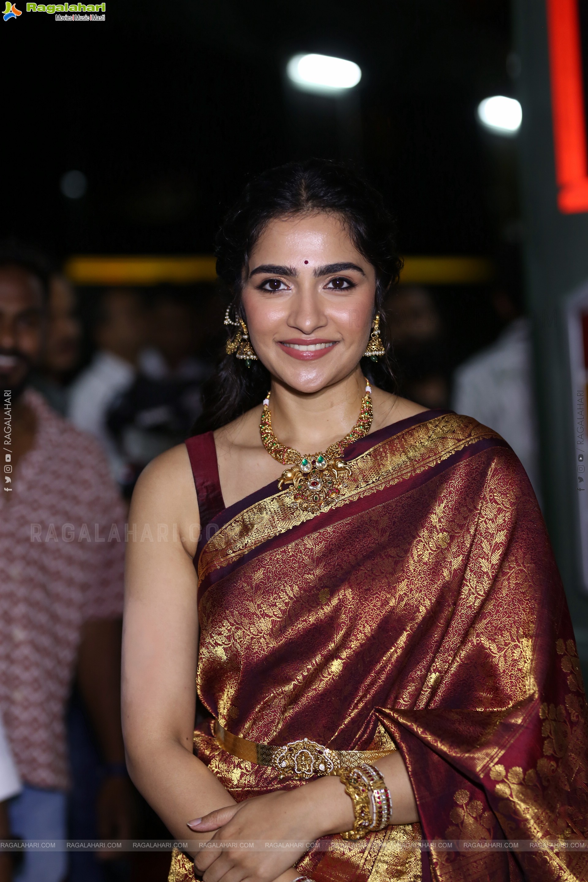 Rukmini Vasanth at Kantara Chapter 1 Pre Release Event, HD Gallery