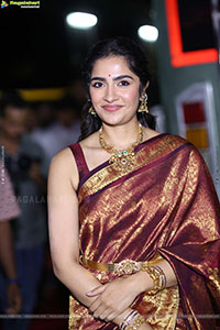 Rukmini Vasanth at Kantara Chapter 1 Pre Release Event