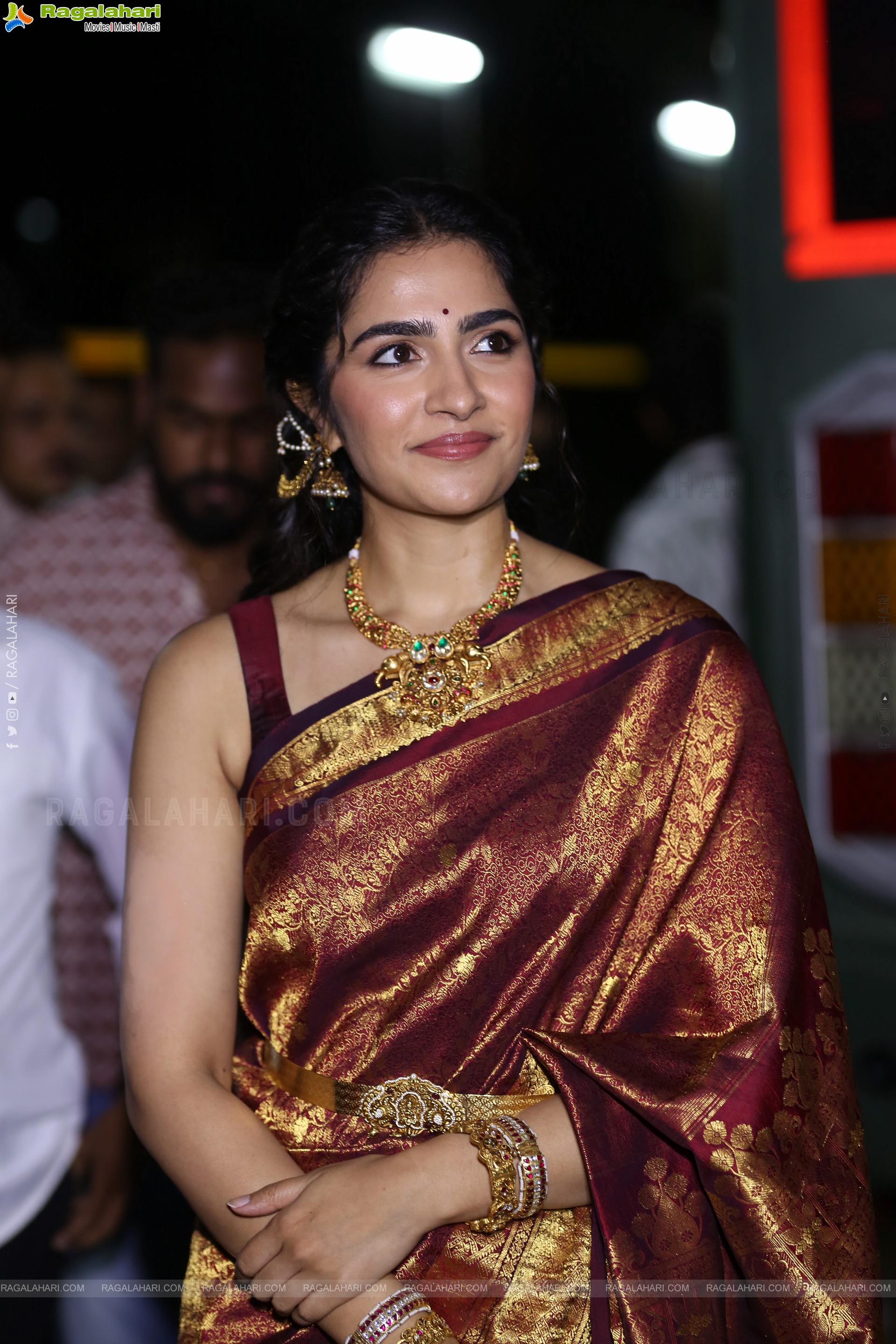 Rukmini Vasanth at Kantara Chapter 1 Pre Release Event, HD Gallery
