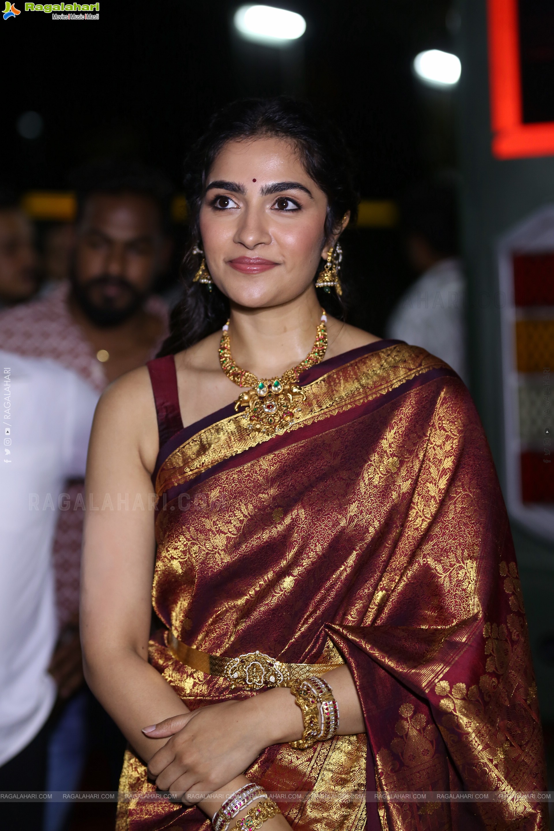 Rukmini Vasanth at Kantara Chapter 1 Pre Release Event, HD Gallery