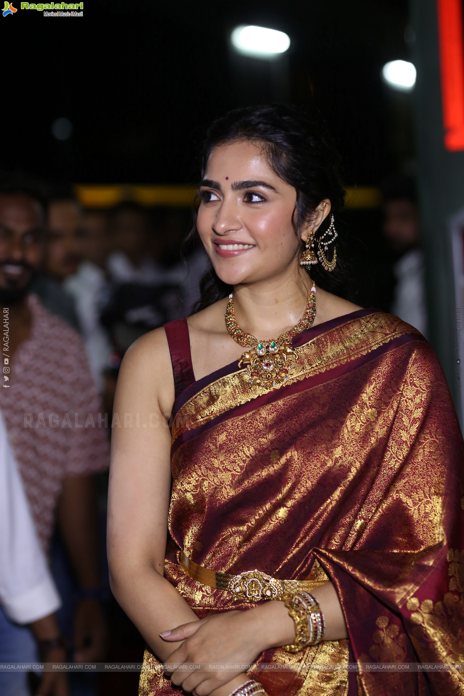 Rukmini Vasanth at Kantara Chapter 1 Pre Release Event, HD Gallery