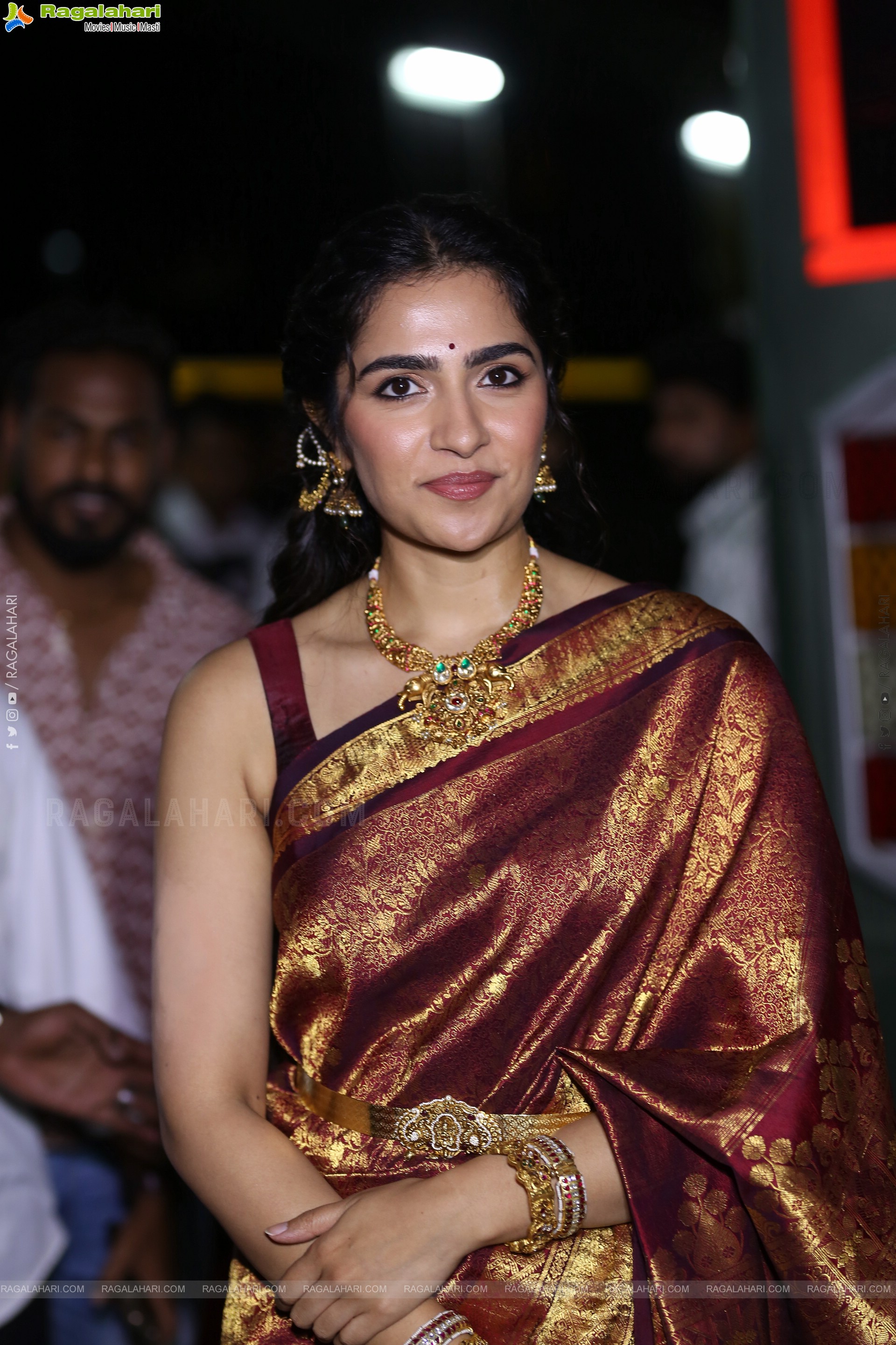 Rukmini Vasanth at Kantara Chapter 1 Pre Release Event, HD Gallery