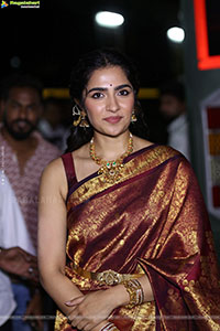 Rukmini Vasanth at Kantara Chapter 1 Pre Release Event