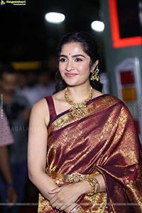 Rukmini Vasanth at Kantara Chapter 1 Pre Release Event