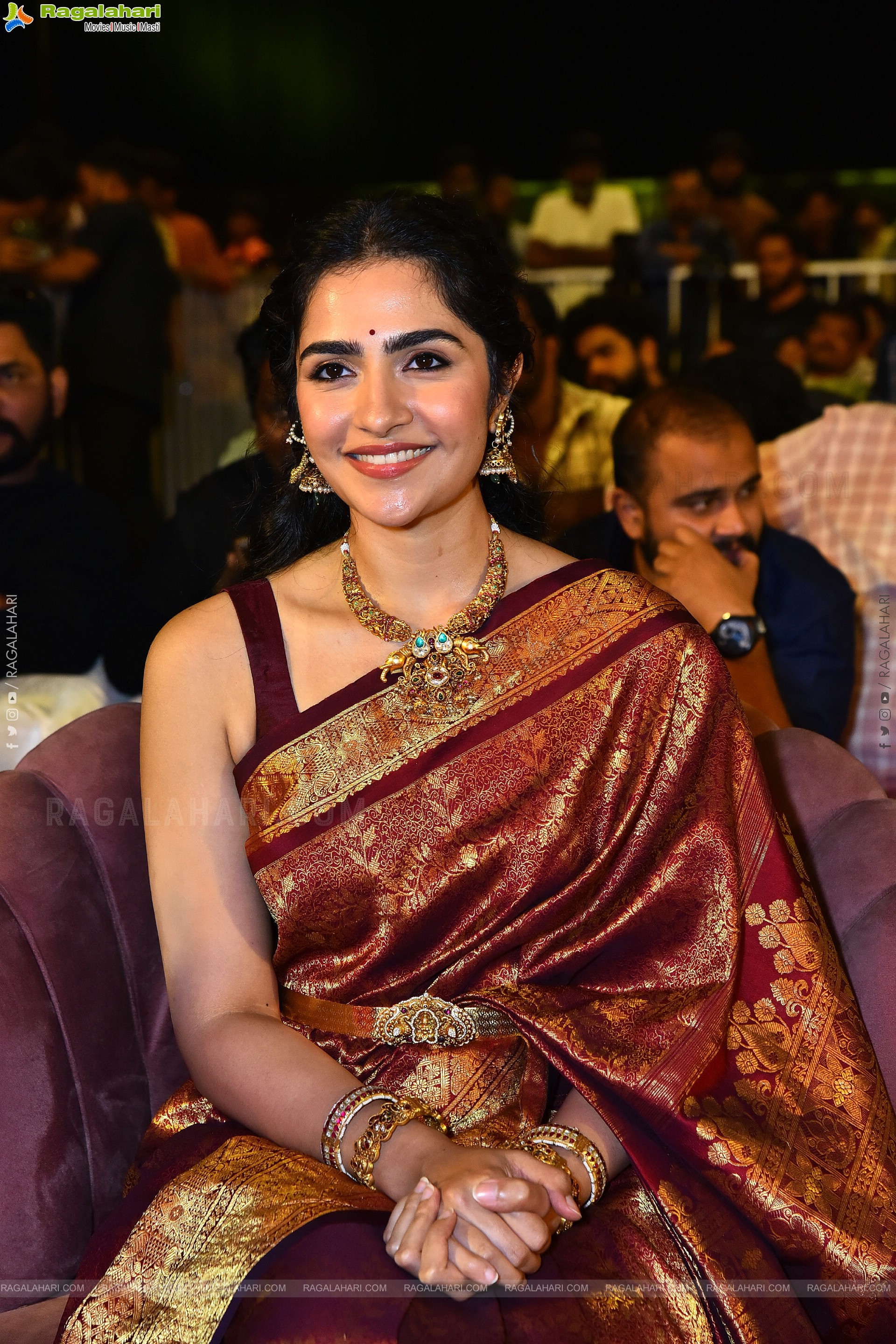 Rukmini Vasanth at Kantara Chapter 1 Pre Release Event, HD Gallery