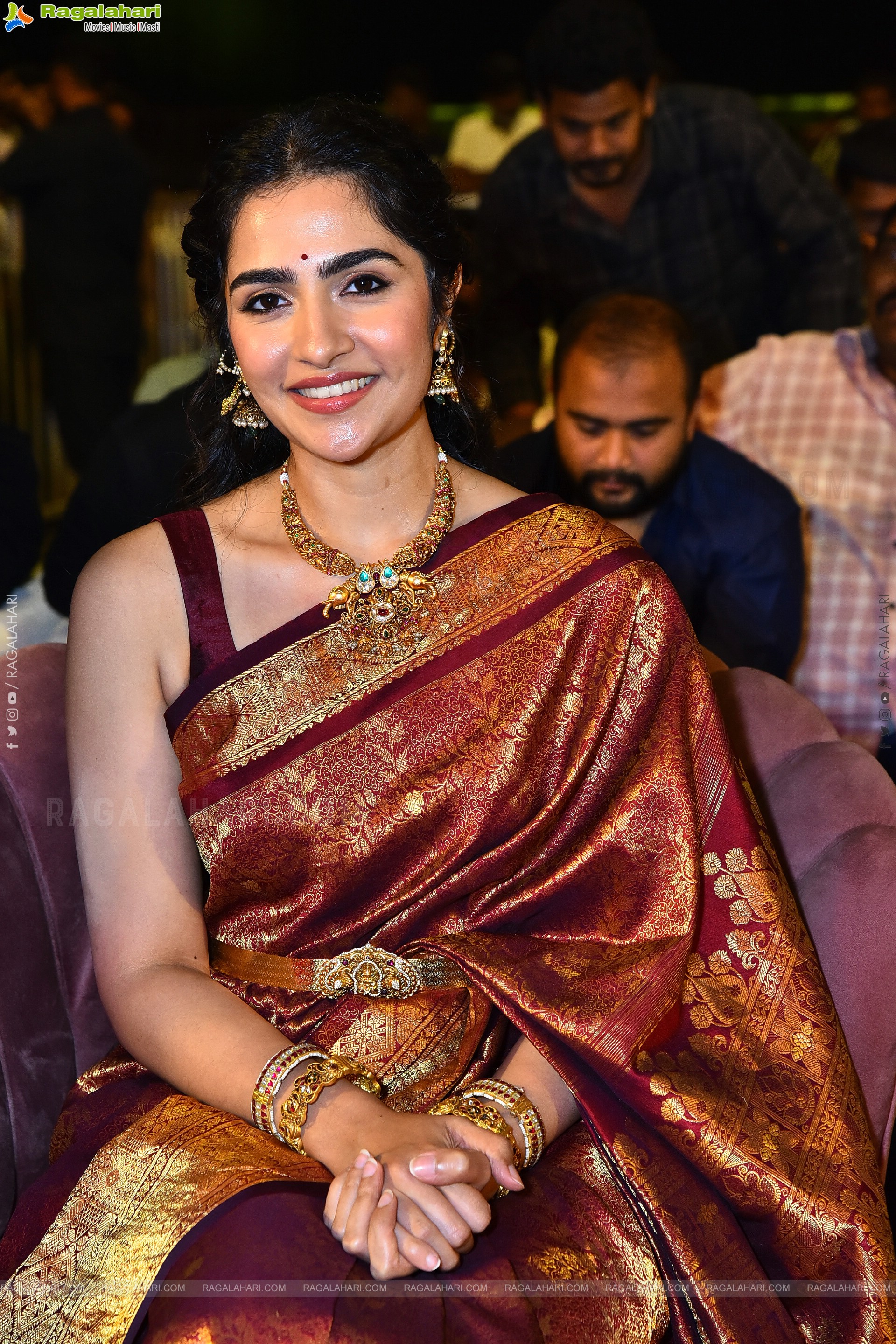 Rukmini Vasanth at Kantara Chapter 1 Pre Release Event, HD Gallery