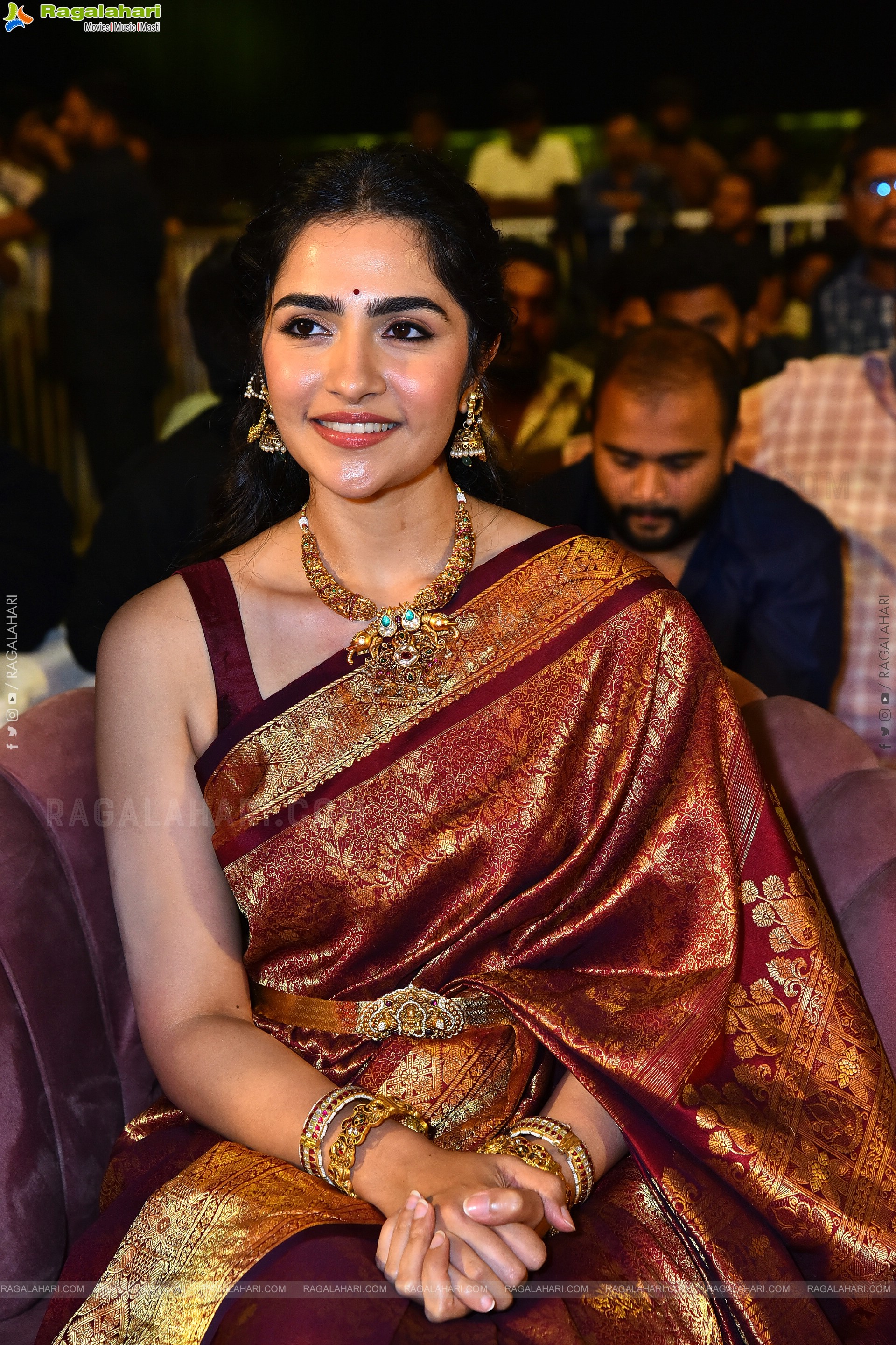 Rukmini Vasanth at Kantara Chapter 1 Pre Release Event, HD Gallery
