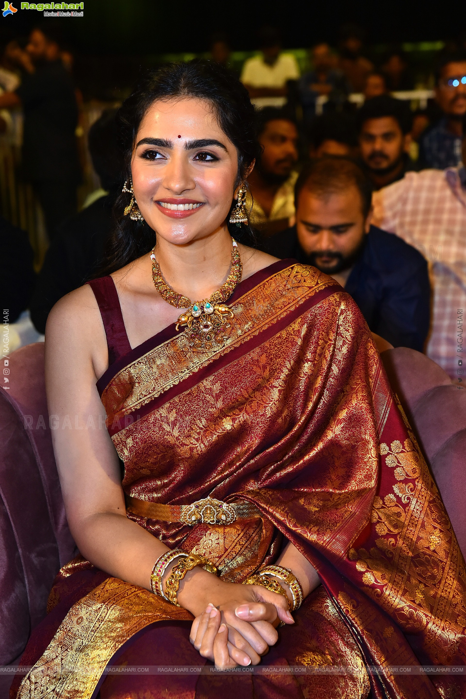 Rukmini Vasanth at Kantara Chapter 1 Pre Release Event, HD Gallery