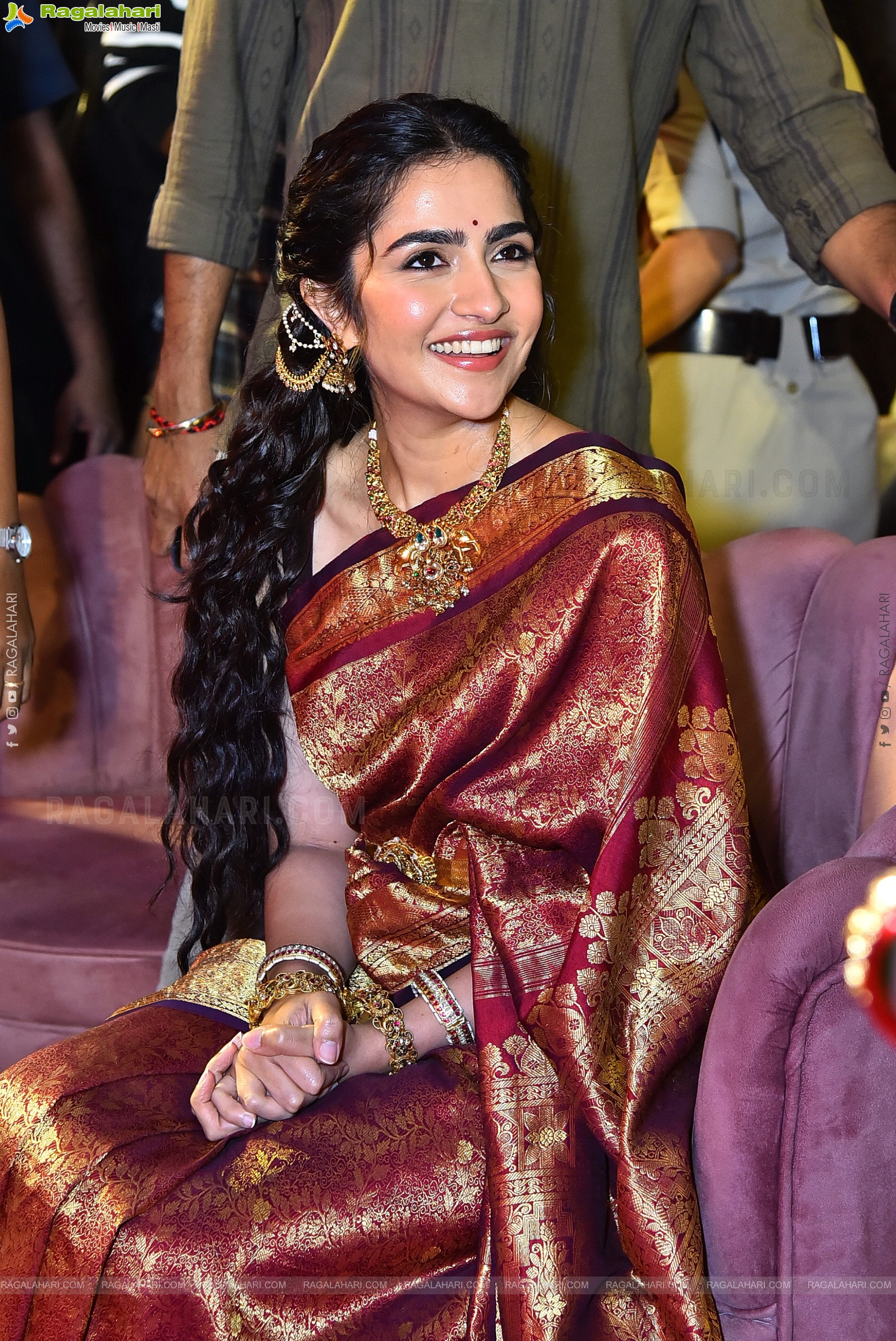 Rukmini Vasanth at Kantara Chapter 1 Pre Release Event, HD Gallery