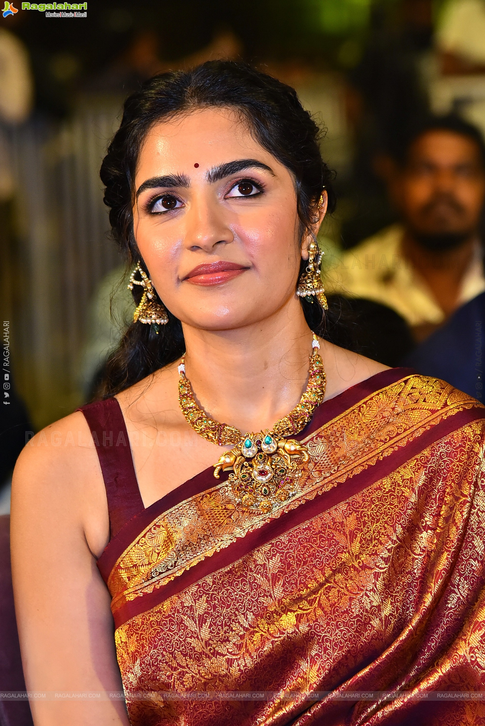 Rukmini Vasanth at Kantara Chapter 1 Pre Release Event, HD Gallery