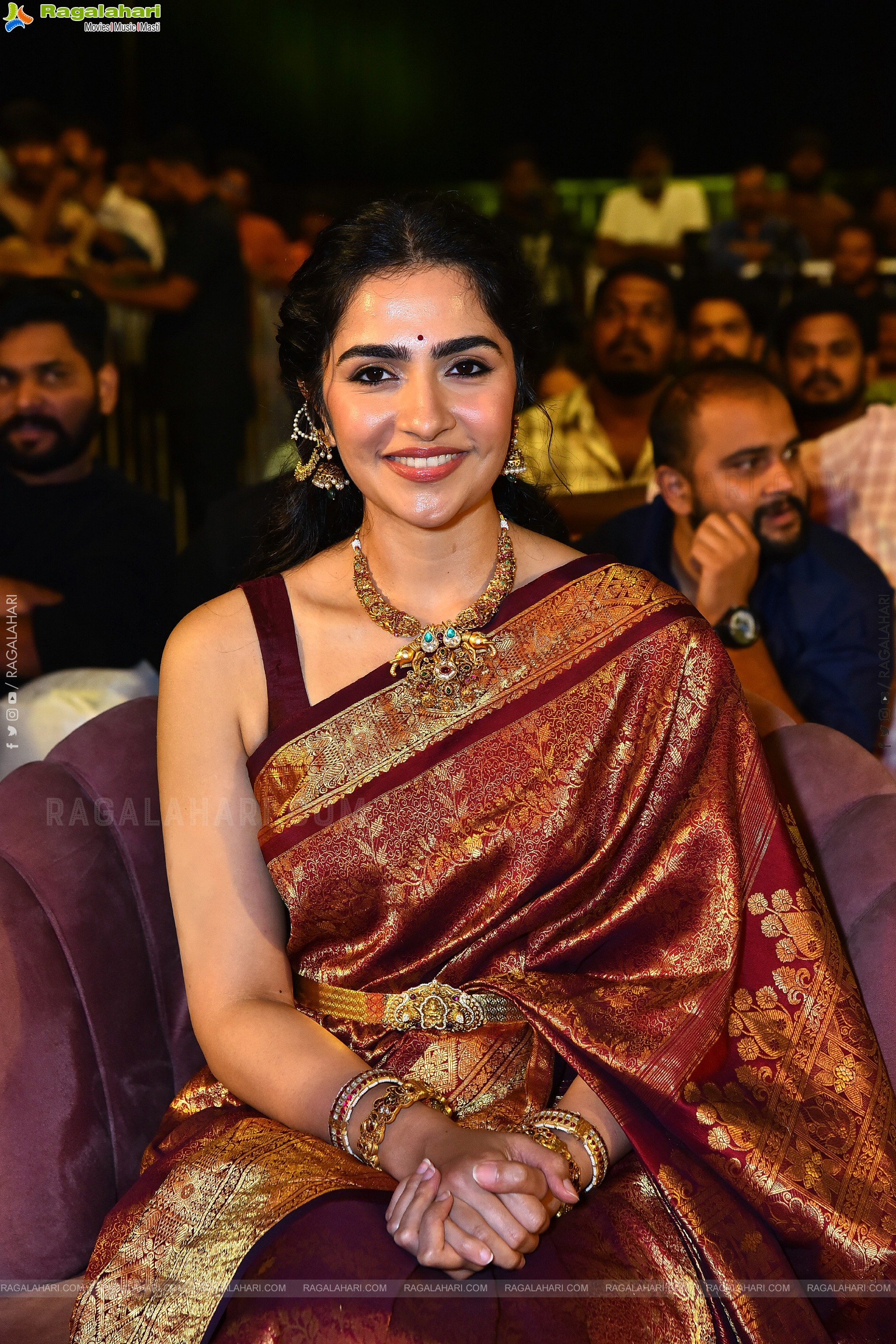 Rukmini Vasanth at Kantara Chapter 1 Pre Release Event, HD Gallery