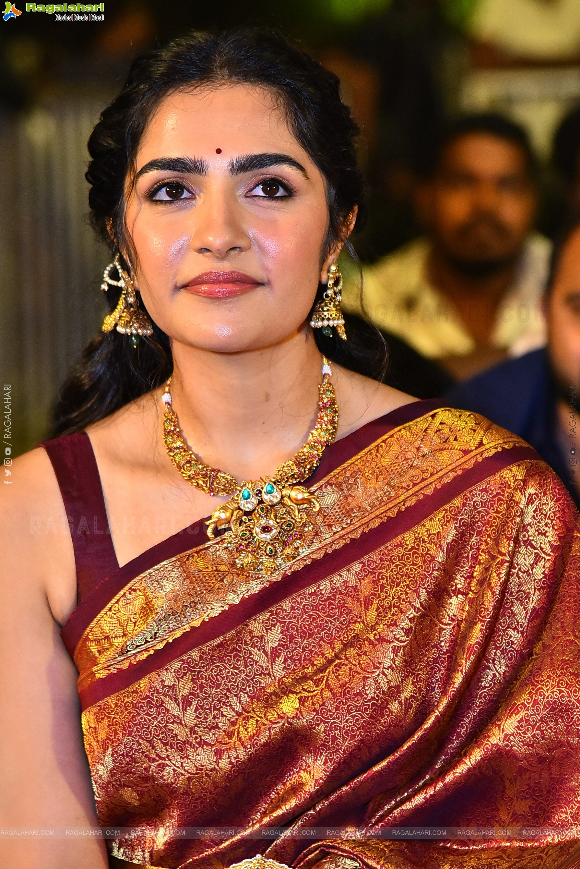 Rukmini Vasanth at Kantara Chapter 1 Pre Release Event, HD Gallery
