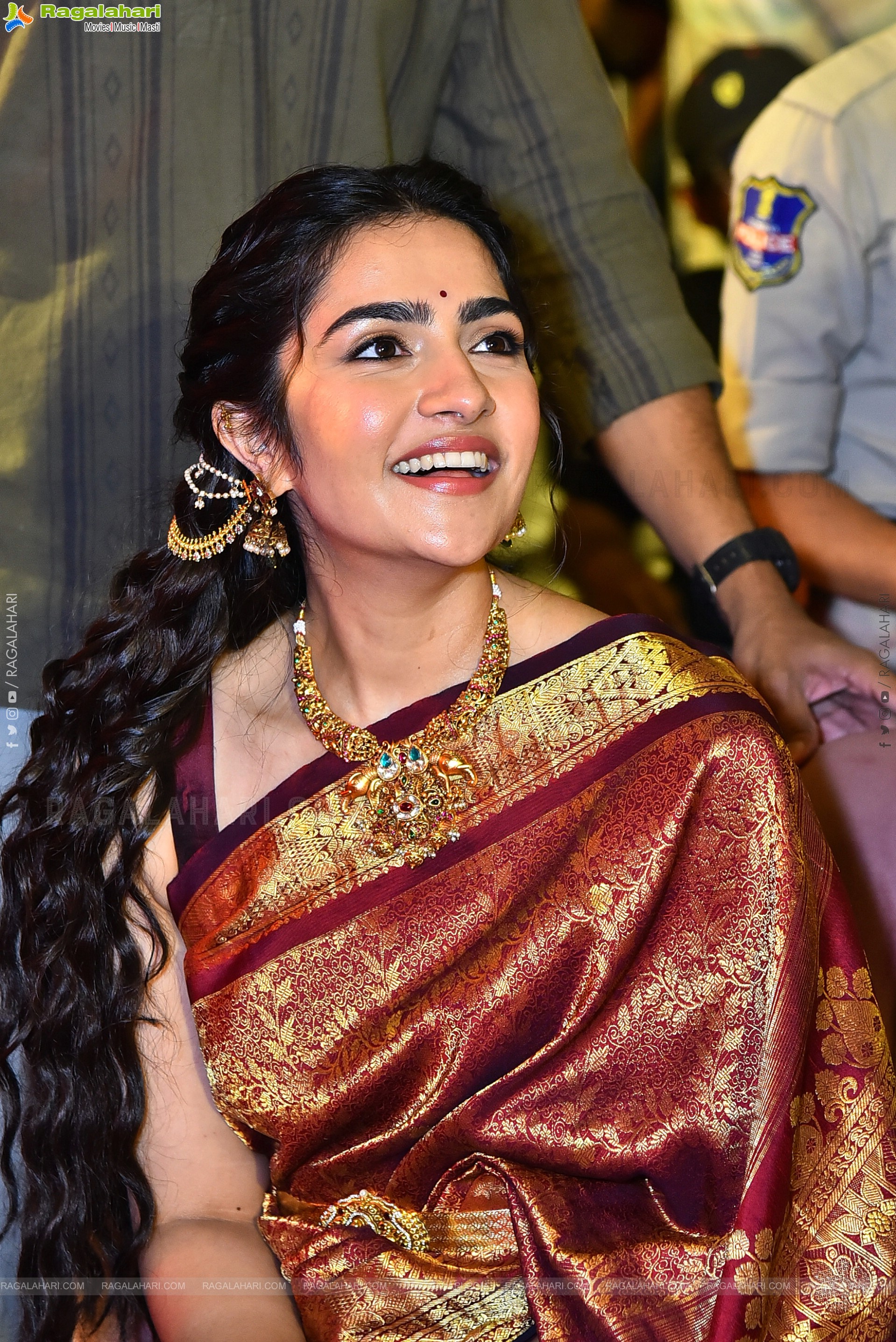 Rukmini Vasanth at Kantara Chapter 1 Pre Release Event, HD Gallery