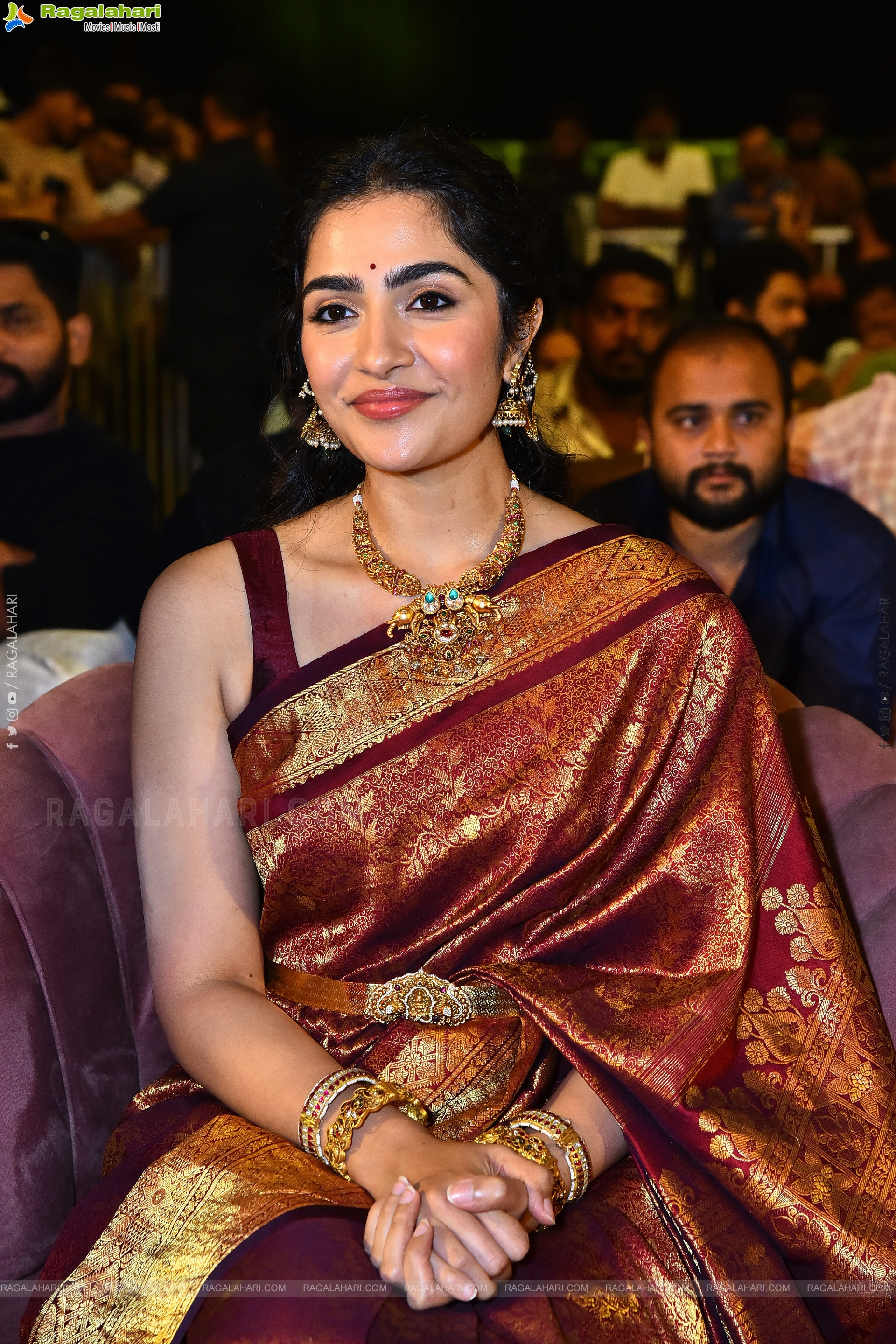 Rukmini Vasanth at Kantara Chapter 1 Pre Release Event, HD Gallery