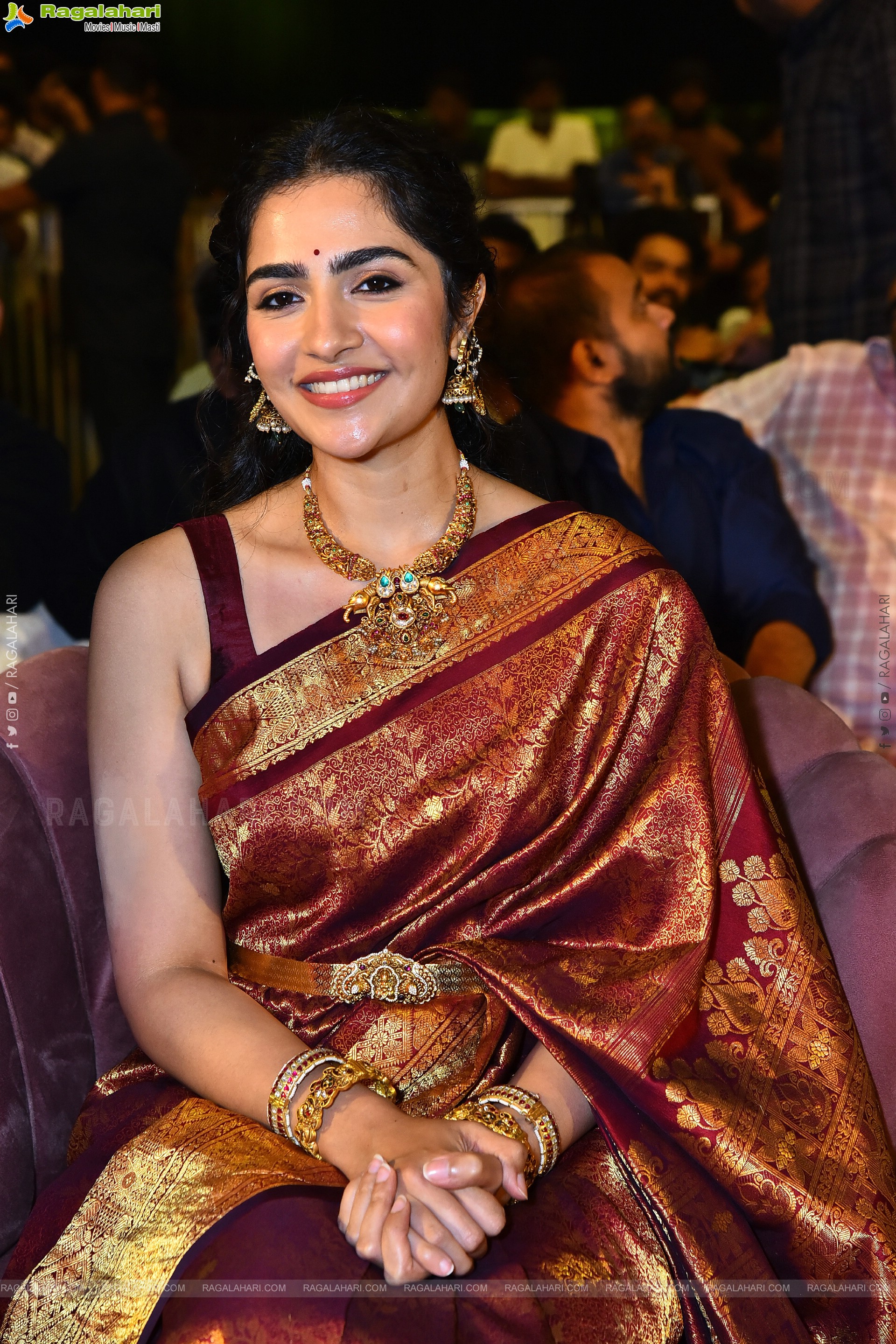 Rukmini Vasanth at Kantara Chapter 1 Pre Release Event, HD Gallery