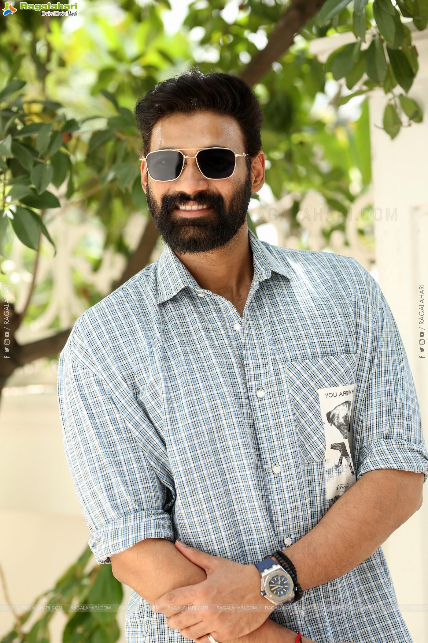 Bellamkonda Sai Sreenivas at Kishkindhapuri Movie Interview, HD Gallery