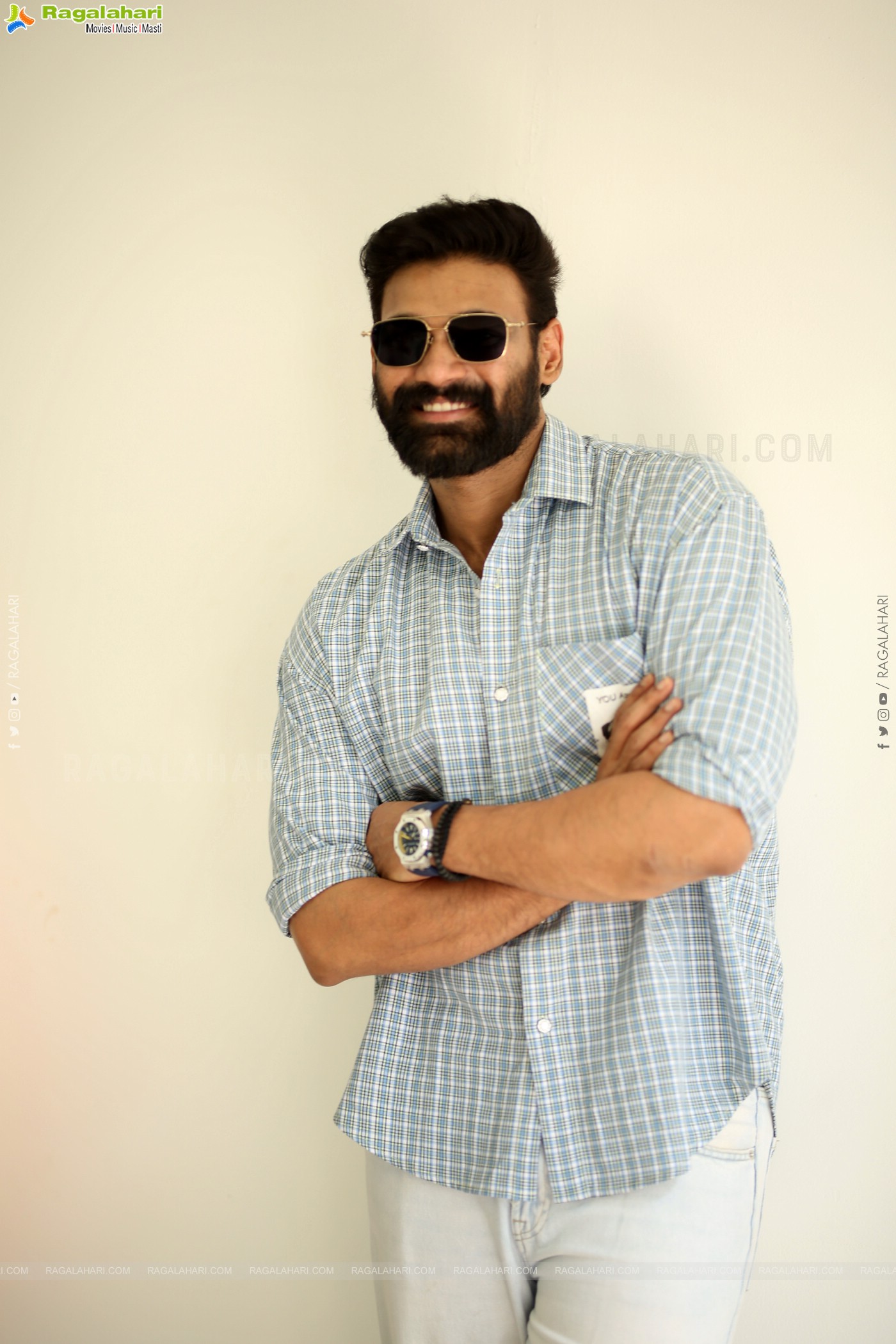 Bellamkonda Sai Sreenivas at Kishkindhapuri Movie Interview, HD Gallery