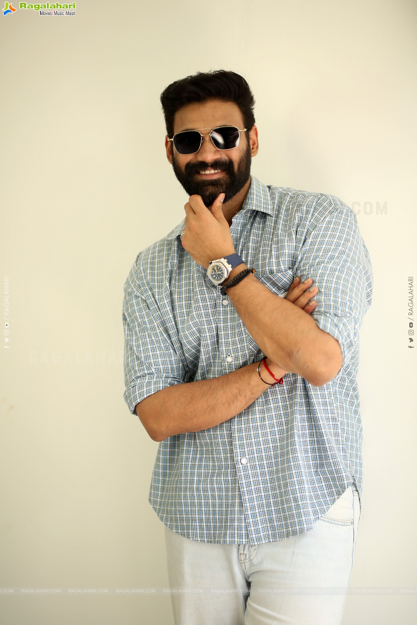 Bellamkonda Sai Sreenivas at Kishkindhapuri Movie Interview, HD Gallery