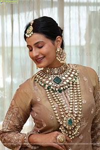 Sarmishta Reddy Poses with Traditional Jewellery