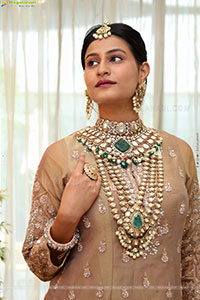 Sarmishta Reddy Poses with Traditional Jewellery