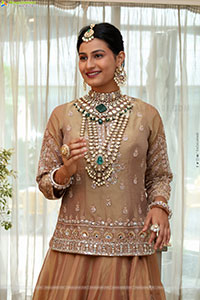 Sarmishta Reddy Poses with Traditional Jewellery