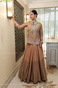 Sarmishta Reddy Poses with Traditional Jewellery