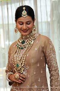 Sarmishta Reddy Poses with Traditional Jewellery