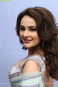 Seerat Kapoor at Jatasya Maranam Dhruvam Teaser Launch