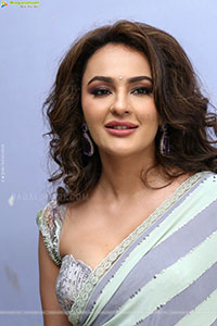 Seerat Kapoor at Jatasya Maranam Dhruvam Teaser Launch