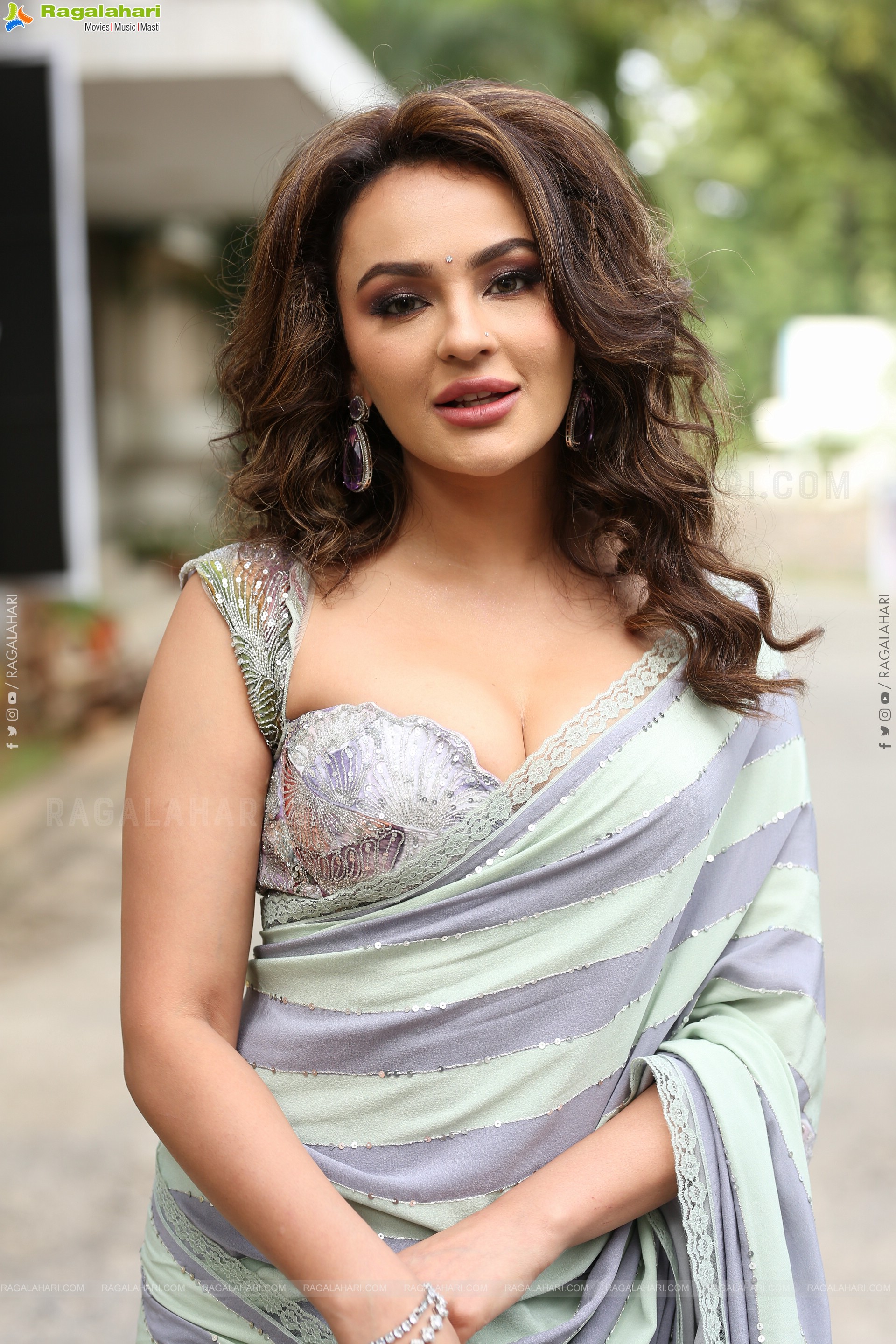 Seerat Kapoor at Jatasya Maranam Dhruvam Teaser Launch, HD Gallery