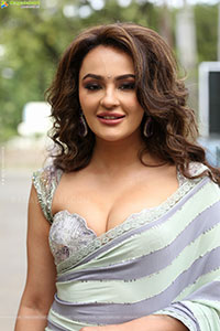 Seerat Kapoor at Jatasya Maranam Dhruvam Teaser Launch