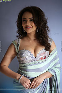 Seerat Kapoor at Jatasya Maranam Dhruvam Teaser Launch