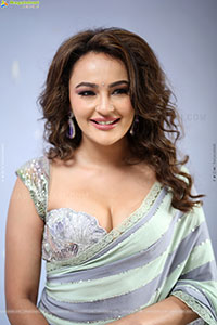 Seerat Kapoor at Jatasya Maranam Dhruvam Teaser Launch