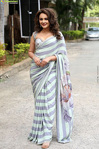 Seerat Kapoor at Jatasya Maranam Dhruvam Teaser Launch