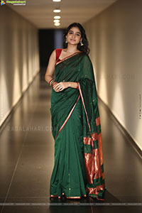 Anaswara Rajan at Antha Ramuloru Chuskuntaru Title Launch